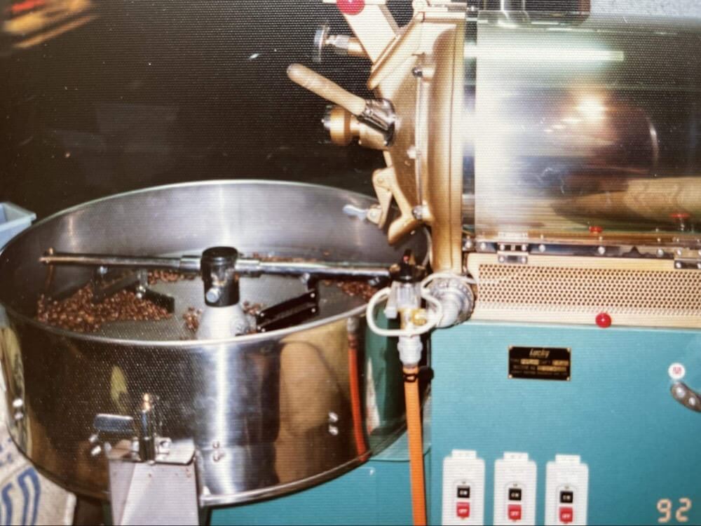 30年前の焙煎機