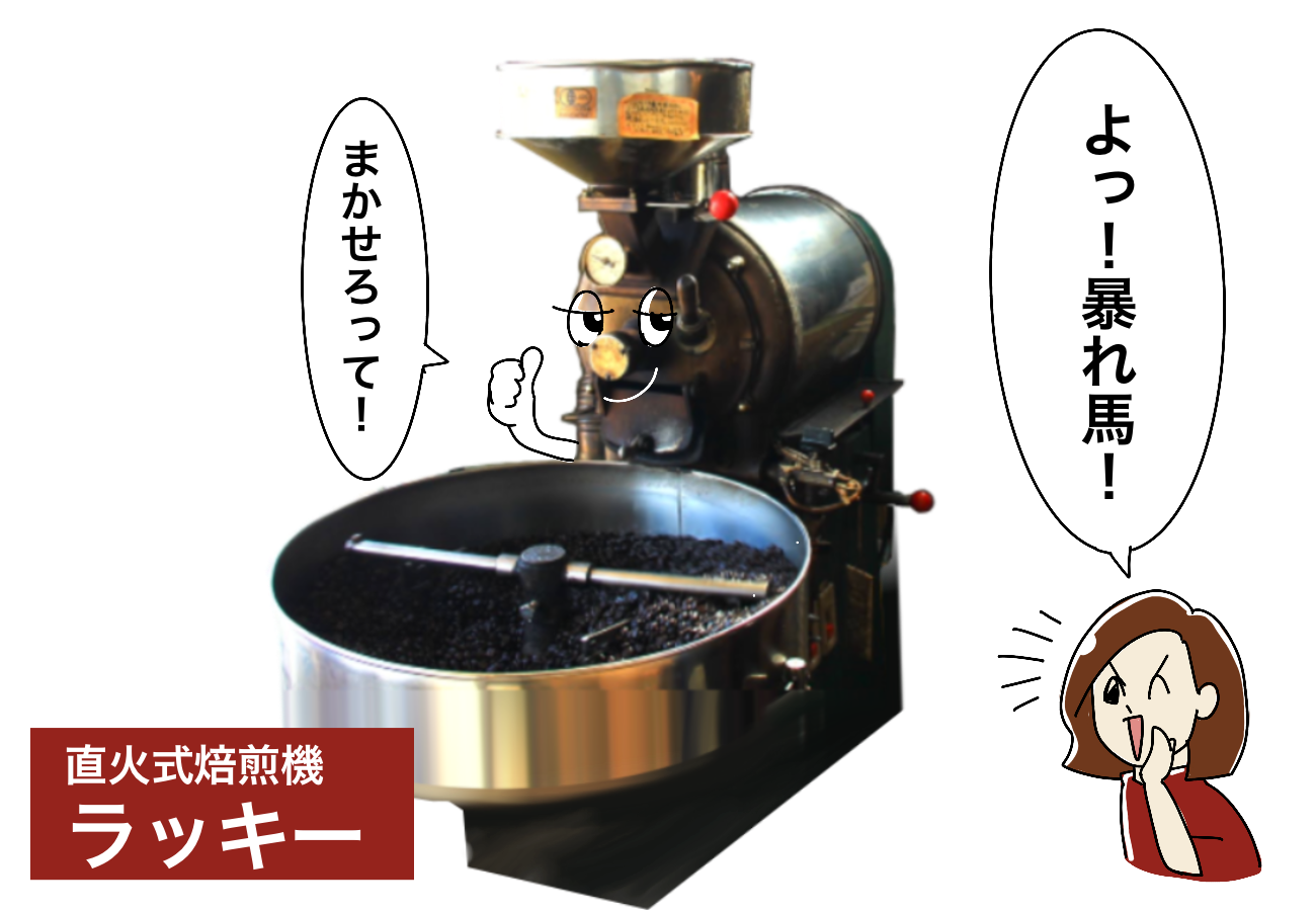 UNION サンプルロースター コーヒー焙煎機 直火式 カバー付き