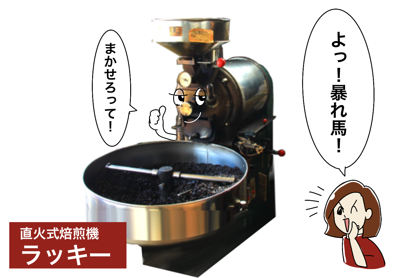 サンプルロースター焙煎機 半熱風式 ユニオン LP 鋳物コンロ付 - その他